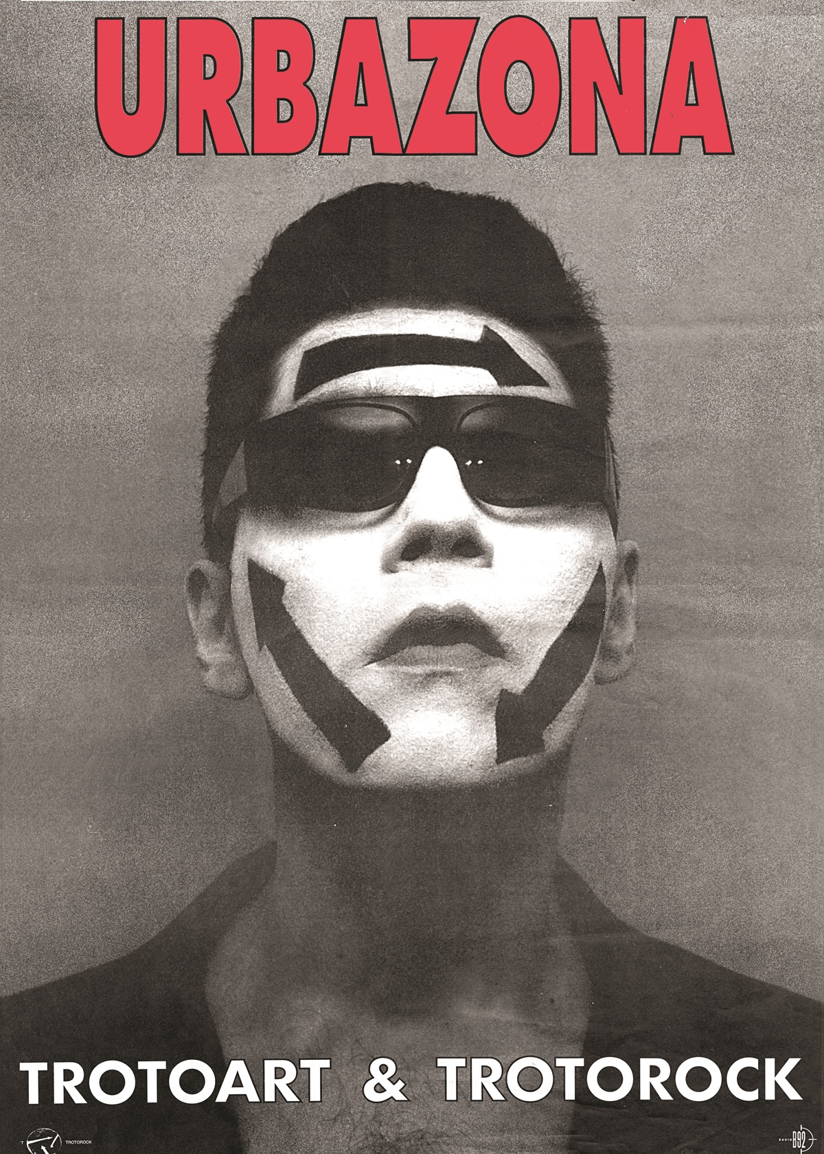 Miomir Grujić Fleka, URBAZONA, plakat