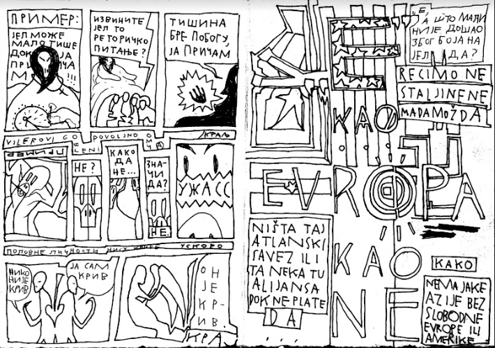 Radovan Popović, Evropa